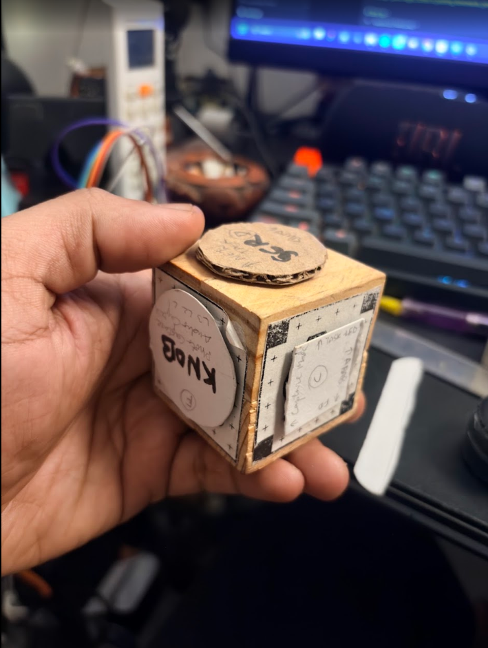 50mm wooden block prototype